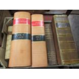 Small collection of five volumes of dictionaries, two volumes ' The Imperial Dictionary English,