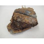 Specimen quartz mineral sample