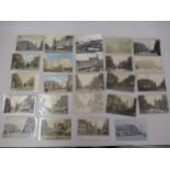 Twenty postcards, Croydon related including ten RP's, East Croydon Station, George Street etc.