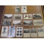 Collection of sixteen cards including six RP's, South Suburban Co-operative Society van, Brighton