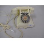 Bakelite Ericson / GPO telephone No.328F Model in ivory