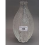 Modern Lalique ' Acacia ' vase, 8.25ins high, with original box In good condition
