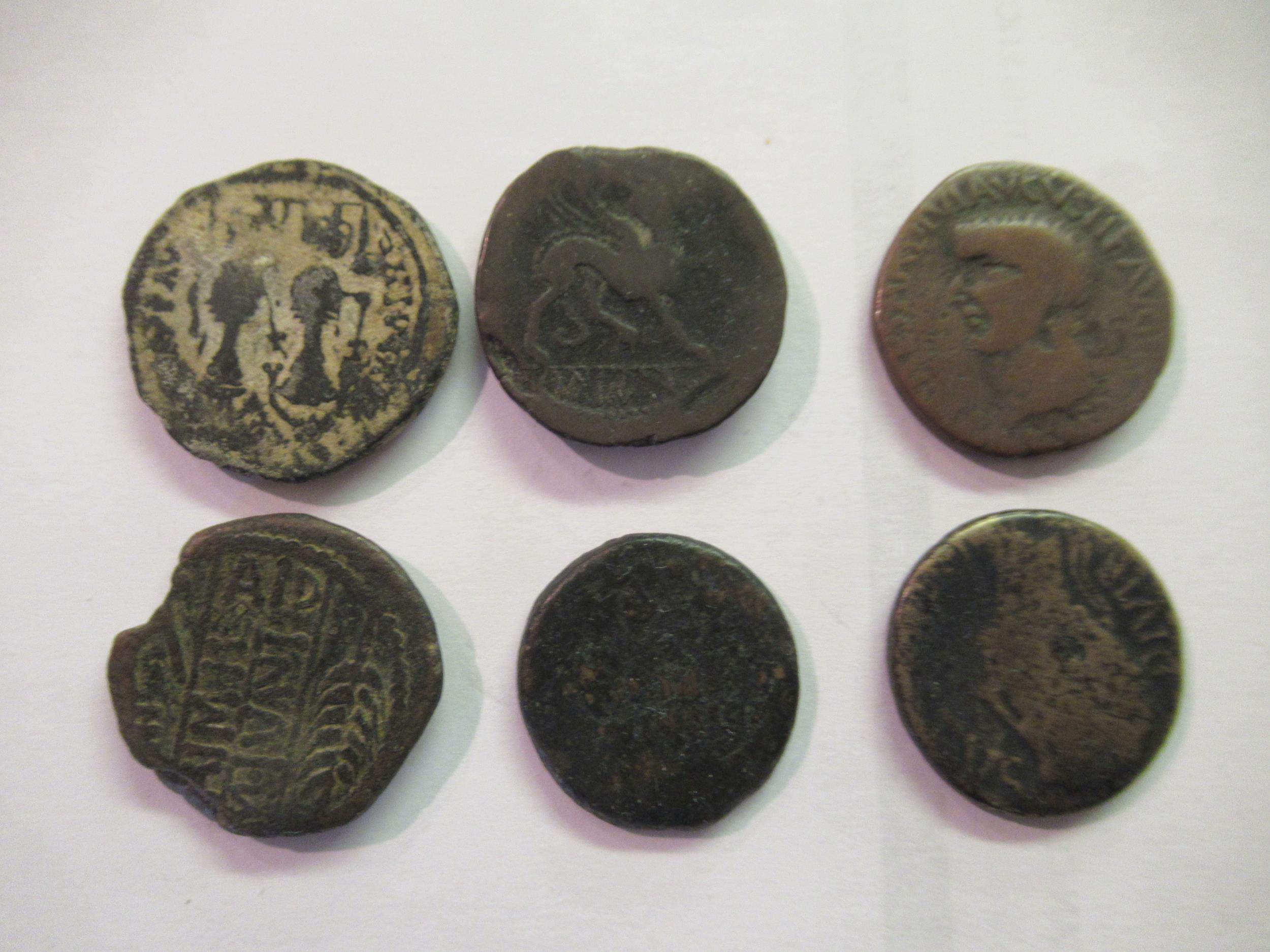 Small collection of miscellaneous Roman, Roman style and other coins - Image 4 of 7