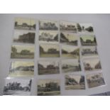 Collection of twenty postcards, mainly Brighton Road, Croydon including sixteen RP's