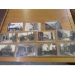 Collection of eleven postcards street scenes in Croydon, all RP's