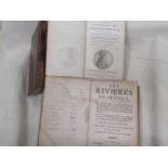 One volume, ' Les Rivieres de France ov Description Geographique ' by Louis Coulon, published