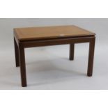 G Plan rectangular teak ' floating top ' type coffee table, 29ins x 21ins x 18ins high