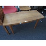 Mid 20th Century Neil Morris of Glasgow laminate coffee table, ' coin table designed by Neil