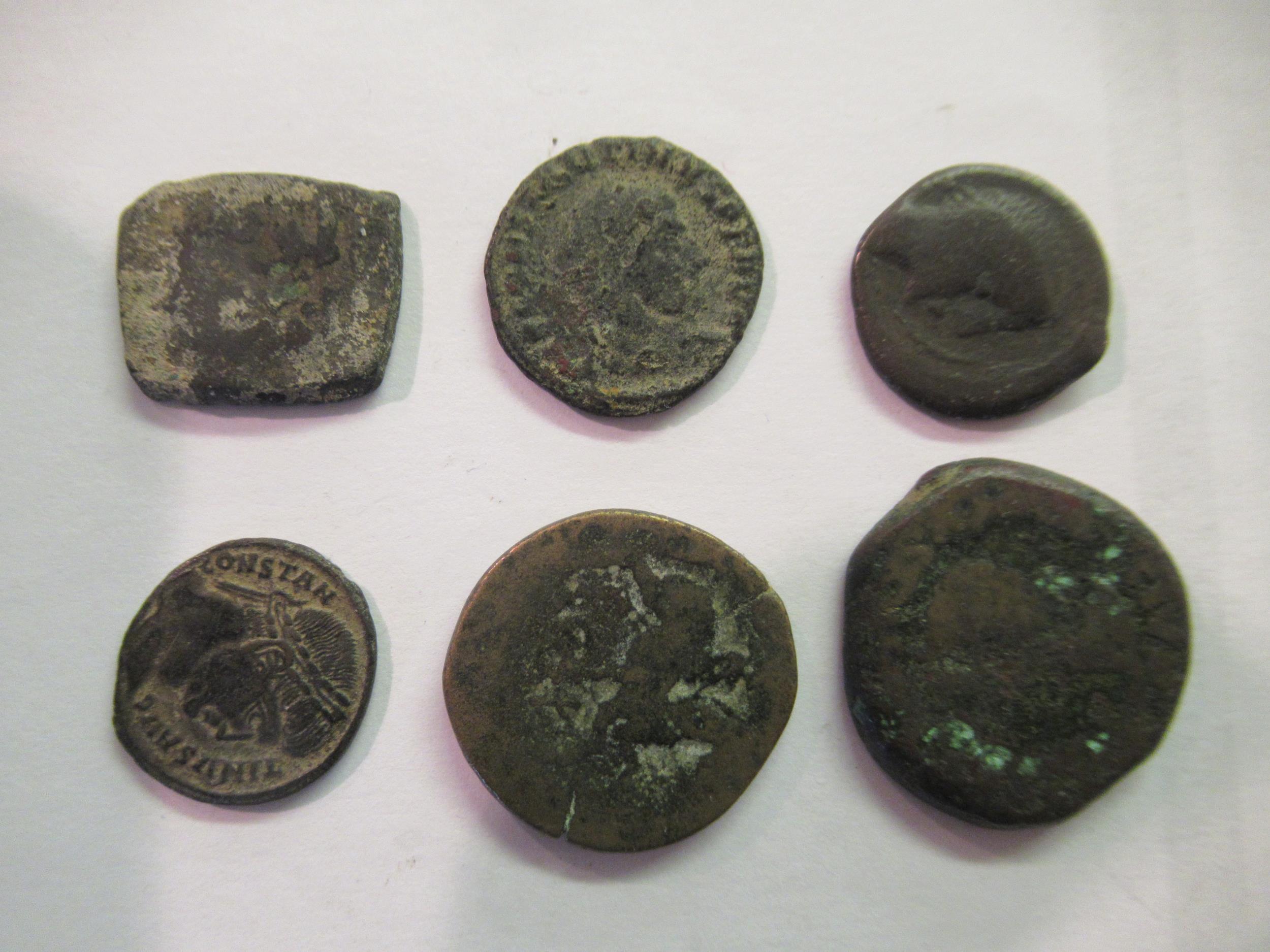 Small collection of miscellaneous Roman, Roman style and other coins - Image 7 of 7