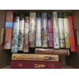Box containing a collection of Flashman novels