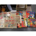 Quantity of 1970's ' The Dandy ' comic, some with original free toys, together with a quantity of