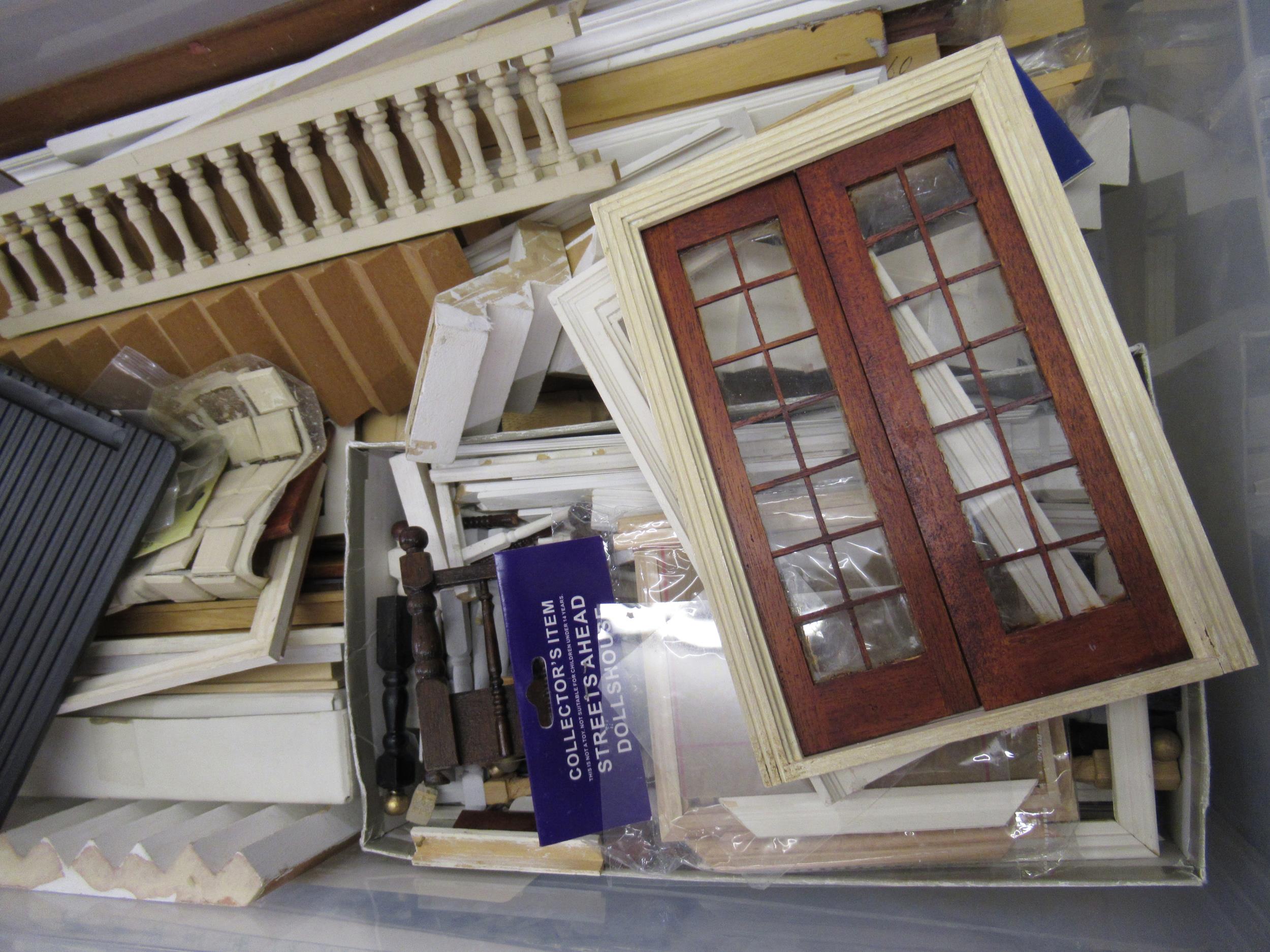 Large quantity of dolls house related construction and furnishing materials - Image 2 of 4