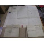 Group of three 19th Century indentures, with local Horley interest