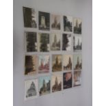Twenty postcards, Croydon related including nine RP's, Town Hall, Public Library, Town Hall gardens,
