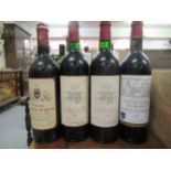 Two bottles Chateau Vignot and seven other miscellaneous French red wines