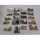 Twenty postcards, Croydon related including fourteen RP's, Purley Bury Avenue, Poplar Walk,