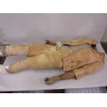 Early 20th Century French wooden, composition and fabric covered boy mannequin by P. Imans, Paris (