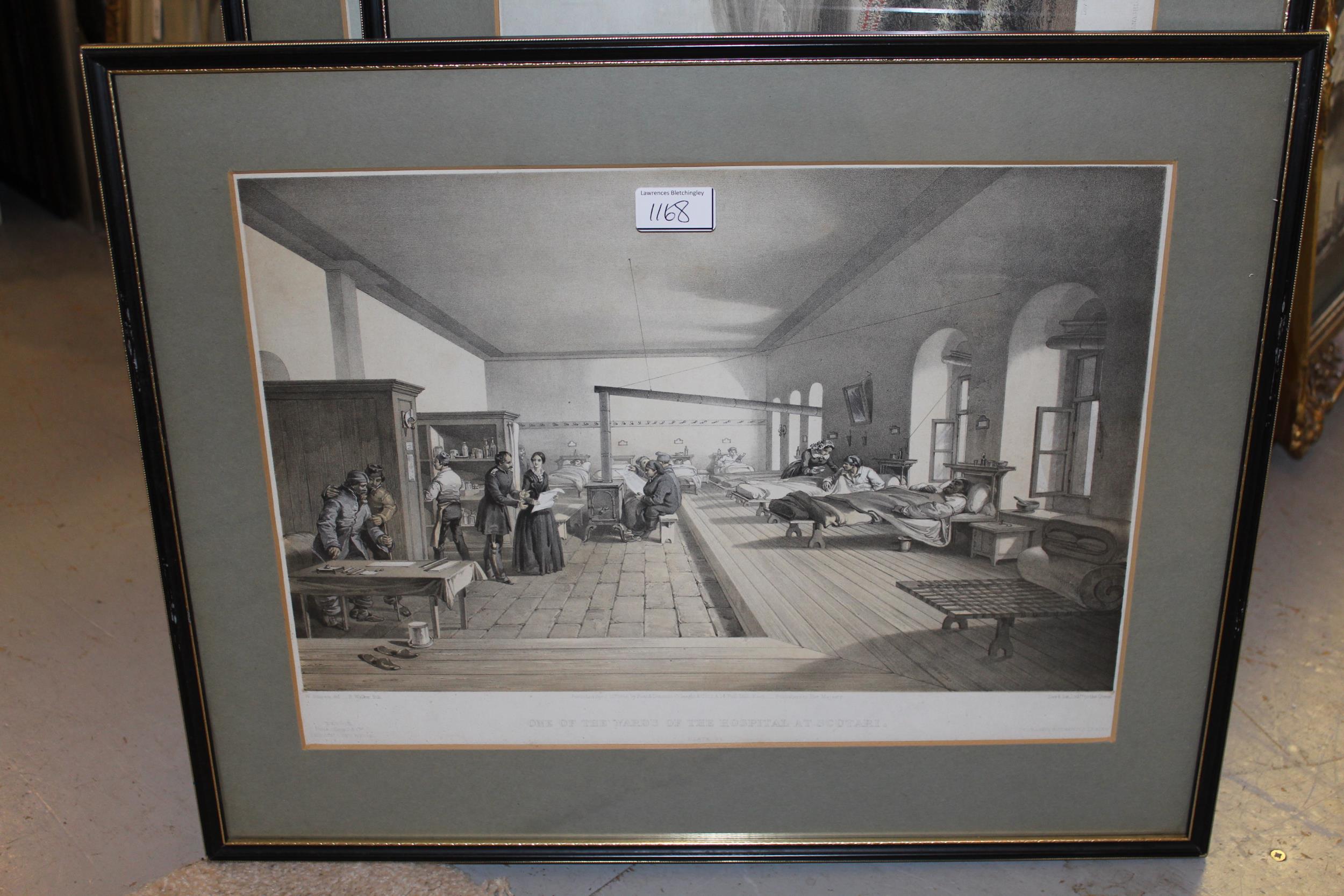 Set of four 19th Century lithographs, Colnaghi's Authentic Series, ' Embarkation of the Sick at - Image 2 of 4