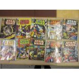 Quantity of 'Star Wars Weekly ' 1978 comics, including free cut-out