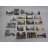Twenty postcards, Croydon related including sixteen RP's, London Road West, Broad Green, Royal