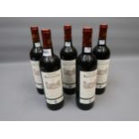 Chateau Reynier 2010, five 75cl bottles