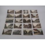 Twenty postcards, Croydon related including thirteen RP's, North End, Almshouses North End, North