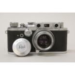 Reid & Sigrist, Rangefinder camera, Serial No. P2808 with a Taylor-Hobson Anastigmat, 2in F2 lens,