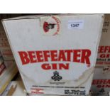 Beefeater Gin, twelve 750ml bottles