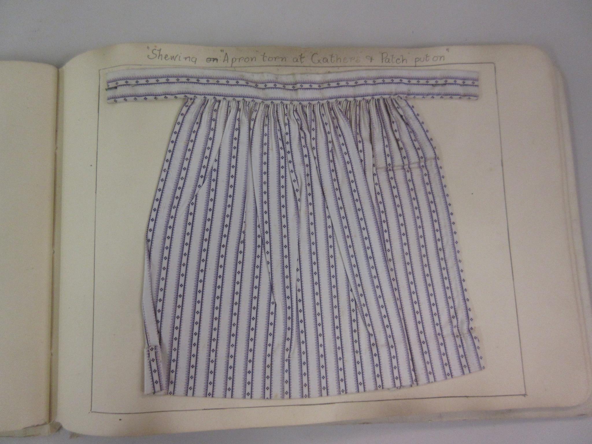 Small volume of embroidered needlework specimens - Image 3 of 3