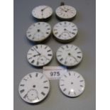 Group of four 18th / 19th Century English pocket watch movements by Dent, Barwise, Collett and