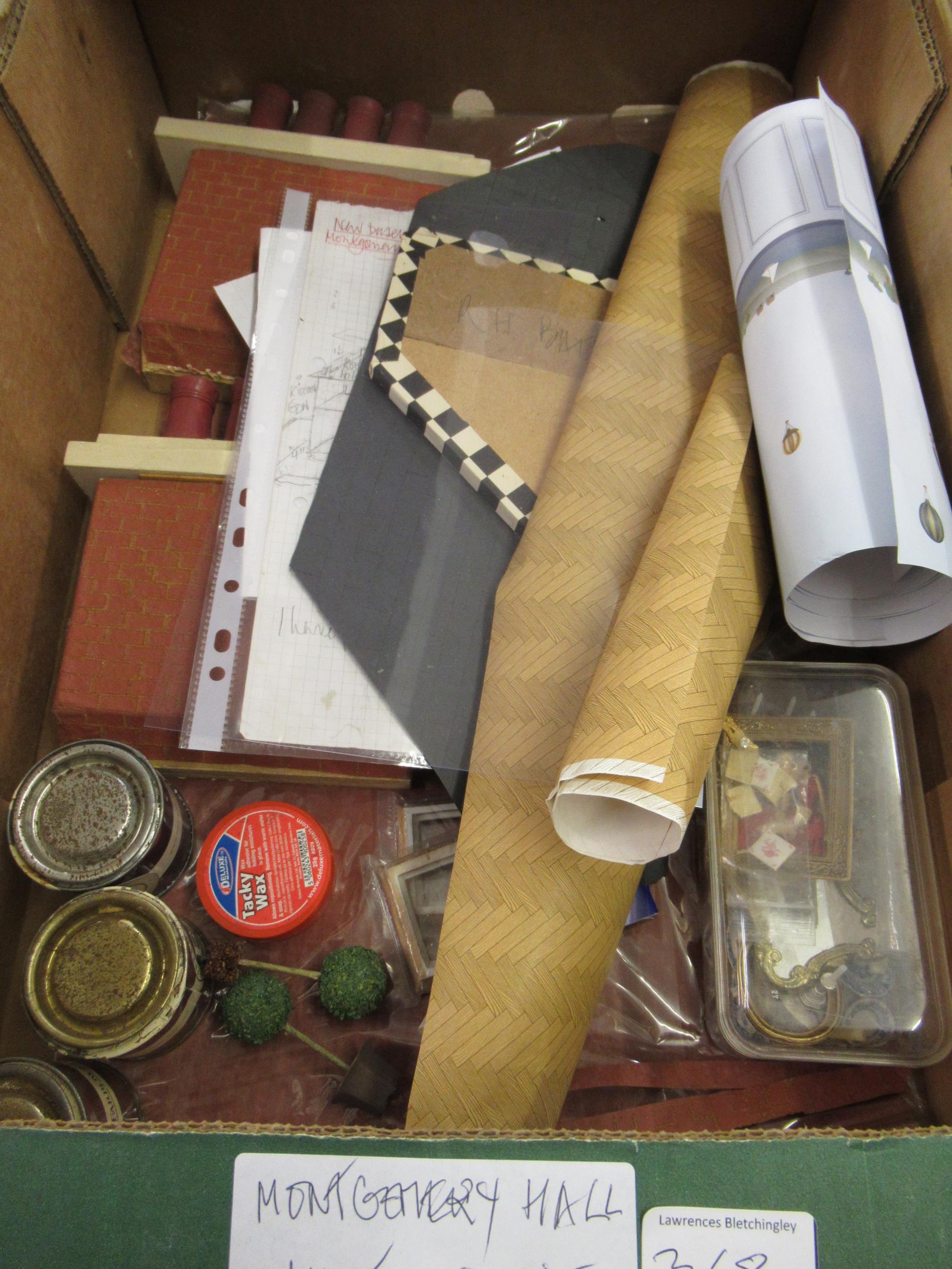 Large quantity of dolls house related construction and furnishing materials - Image 3 of 4