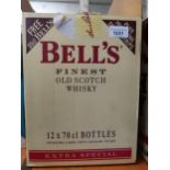 Bell's Whisky, six 70cl bottles