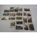 Twenty postcards, Croydon related including eleven RP's, all views of and around the Water Tower,