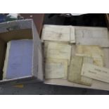 Approximately seventy various indentures etc. 1749 to 1900