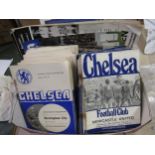 Quantity of various Chelsea Football Club programmes, 1950's and later All of them appear to be home