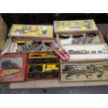 Hornby '0' gauge clockwork tank goods set No. 45 in original box, three boxed Spanish children's