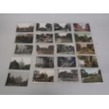 Twenty postcards, Croydon related including fifteen RP's, Town Hall, Town Hall gardens etc.