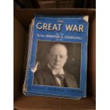 Complete twenty six volume set, ' The Great War ' by The Right Honourable Winston S. Churchill,