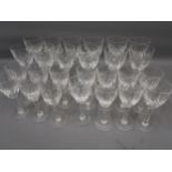Quantity of St Louis and other good quality drinking glasses