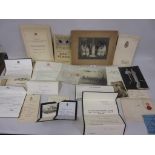 Small collection of Royal related ephemera including photographs of the Royal Barge, various Royal