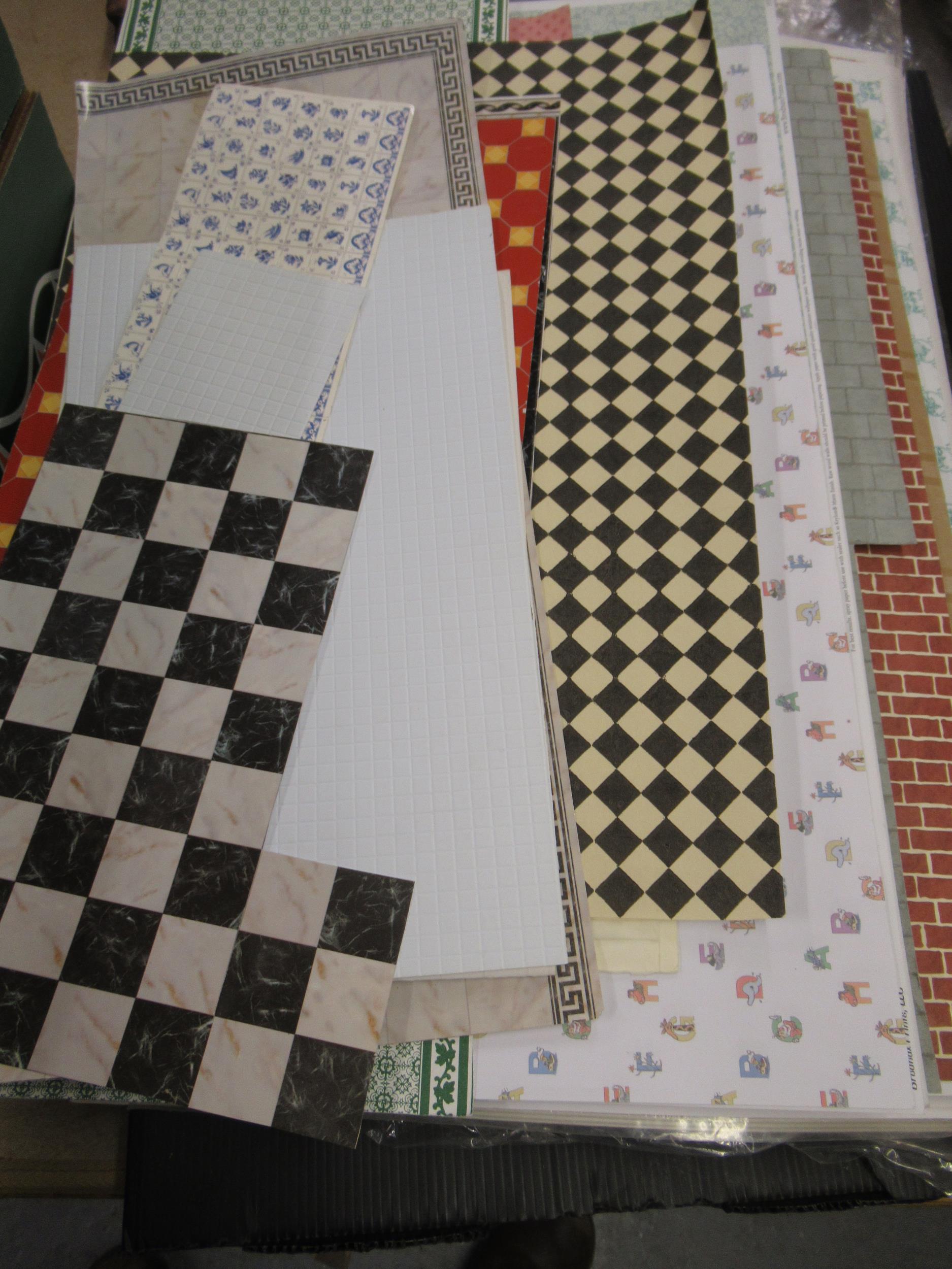 Large quantity of dolls house related construction and furnishing materials - Image 4 of 4