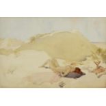 •SIR WILLIAM RUSSELL FLINT, RA, PRWS (1880-1969) IDLENESS (1923) Signed, watercolour 32.5 x 48.