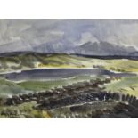 •REG GAMMON (1894-1997) GALWAY Signed and inscribed with title, watercolour 27.5 x 37.5cm.; with two