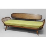 ERCOL VINTAGE STUDIO COUCH/DAY BED Model No 355 and designed by Lucian Ercolani for Ercol, the