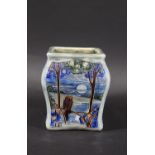 ROYAL DOULTON including a circa 1920's vase with a depiction of an Owl in a moonlit landscape scene,