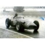 Juan Manuel Fangio. A good quantity of monochrome original and mainly copy photographs of Fangio and