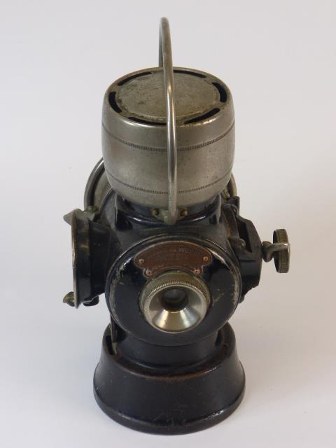 A Joseph Lucas, 630 Series Lamp. A combination number plate and rear oil-powered lamp with correct - Image 2 of 2