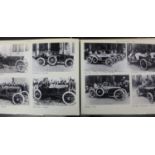 Grand Prix Cars. Two black albums of copy photographs taking part in Grands Prix from the 1913 Coupe