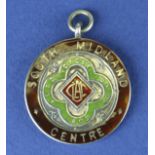 Auto Cycle Union - 1903. 'The South Midland Centre'. An assayed silver medal awarded to T. Catrell