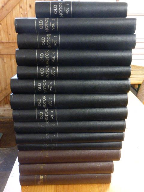 Old Motor & Vintage Commercial. A 14-volume hardbound run from Vol. 1, September 1962 to March 1982,